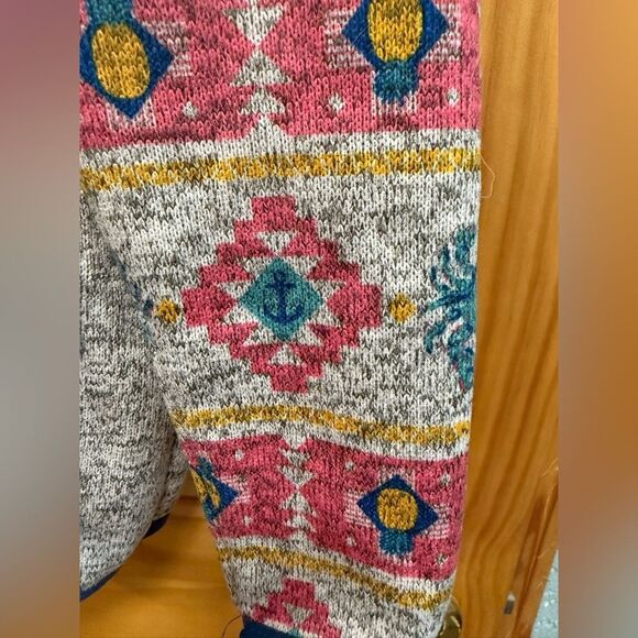 Simply Southern size S blue crab half button pullover - Picture 2 of 10